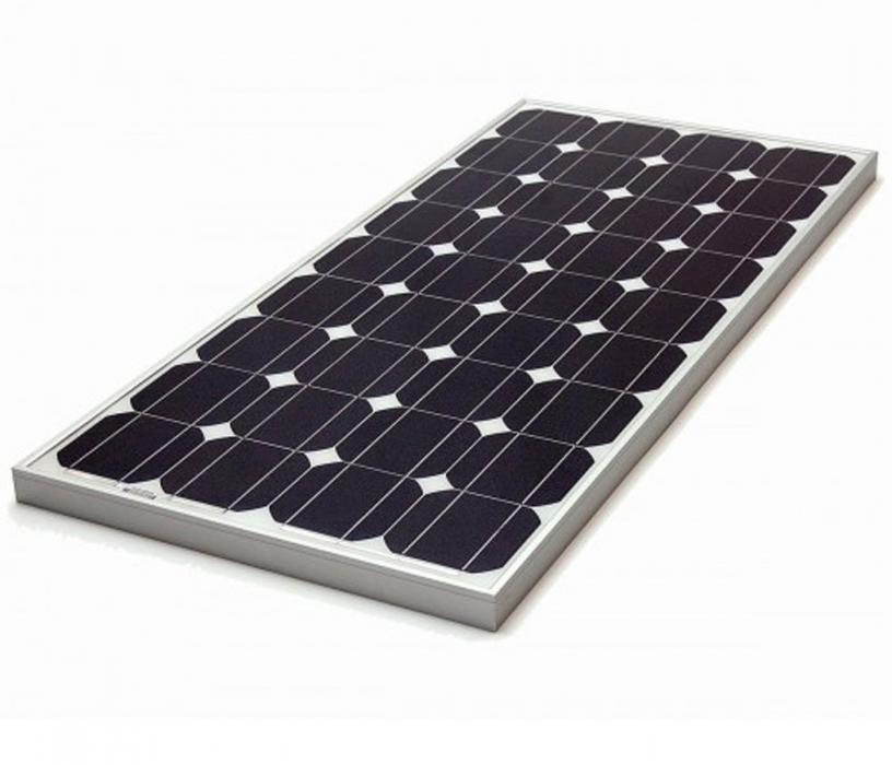 100W 12V  mono solar panel 1200×550
