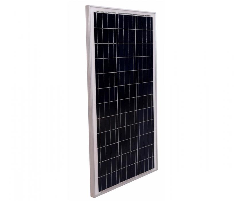 80W 12V  NARROW poly solar panel 1000×520