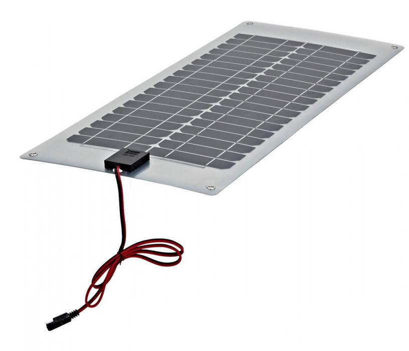20W 12V semi-flexible solar panel