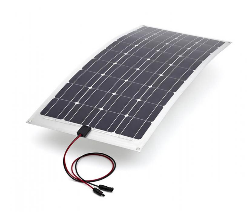 100W 12V semi-flexible solar panel