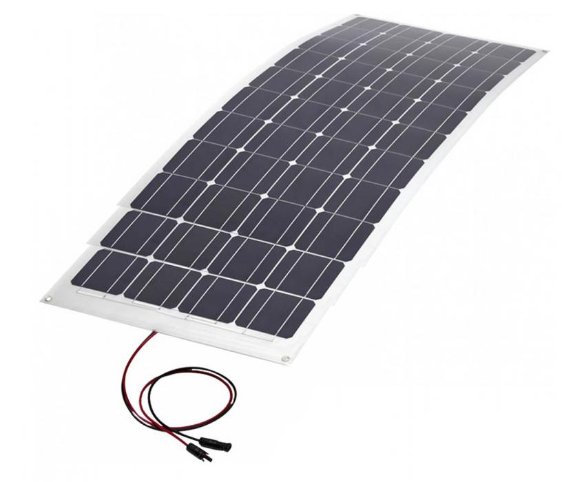 120W 12V semi-flexible solar panel