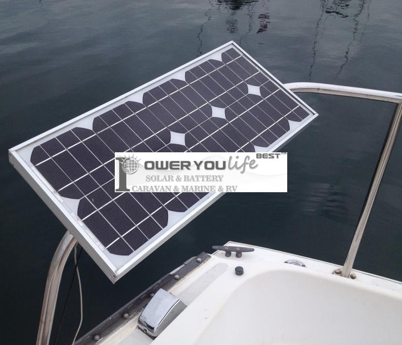 Solar Marine, Boat Rail Mounting Kit for 10W, 20W and 30W solar panels